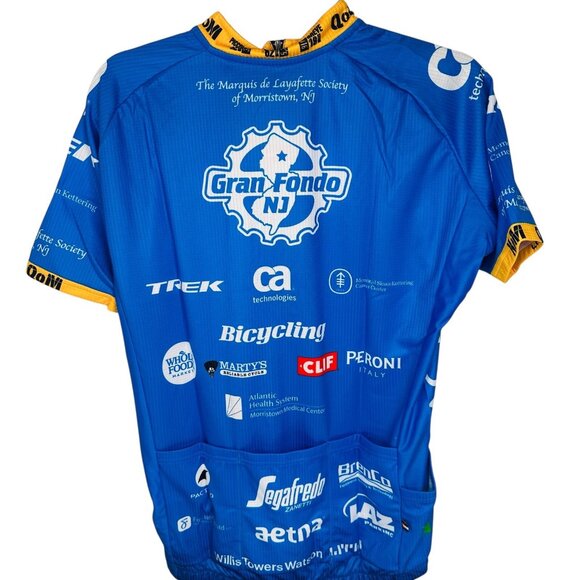 Pactimo Trek Mens Cycling Jersey Gran Fondo NJ Cycle Size L - Picture 3 of 10